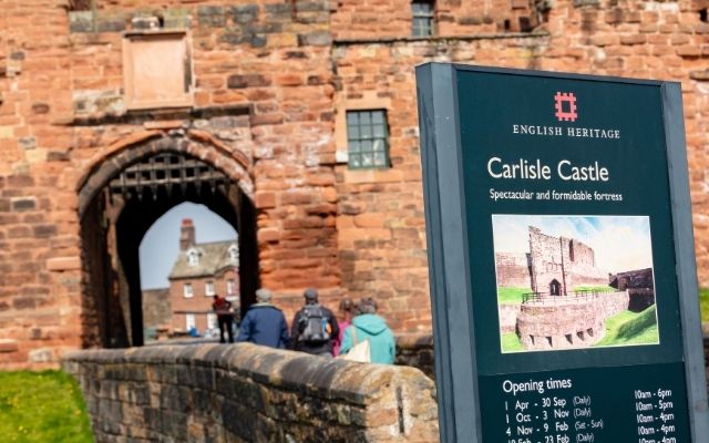 Easter blog Carlisle castle